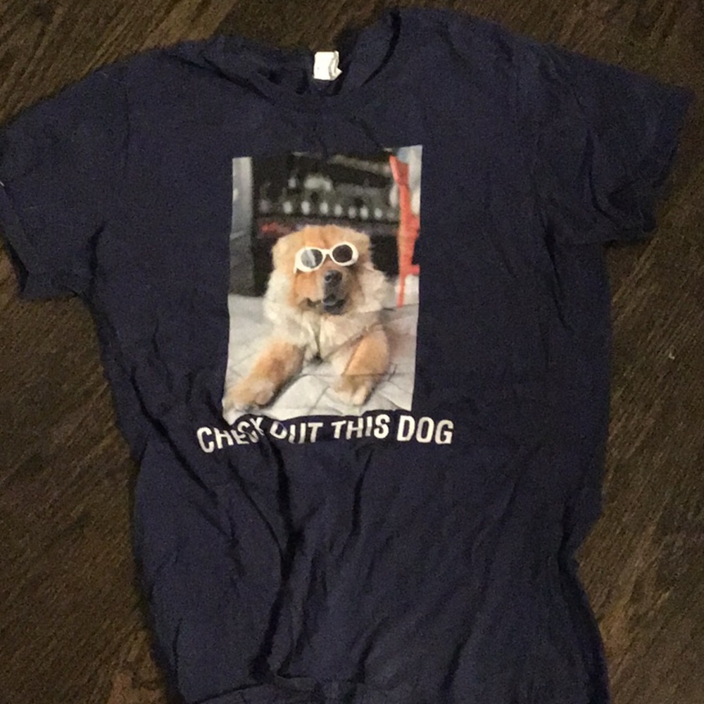 Ask me to turn around dog shirt